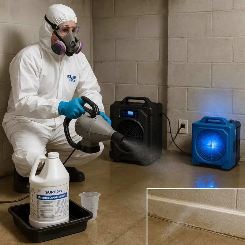 Sanitization and Odor Removal process in Niceville, FL